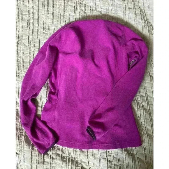 North Face Womens Purple Fleece Jacket small - Picture 2 of 5